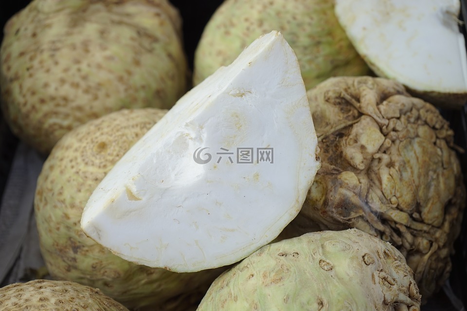 芹菜,切片,光盘