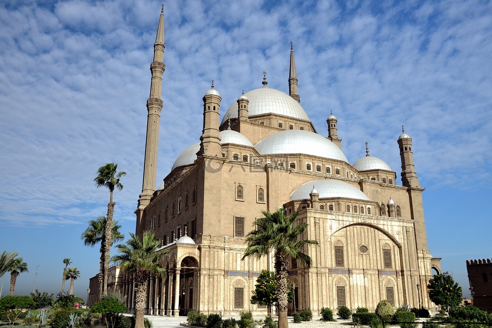 埃及,开罗,穆罕默德-阿里清真寺