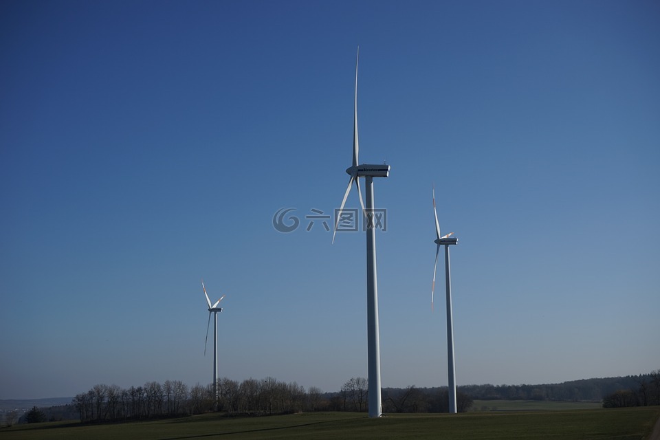 风力发电机组,风电园,风公园