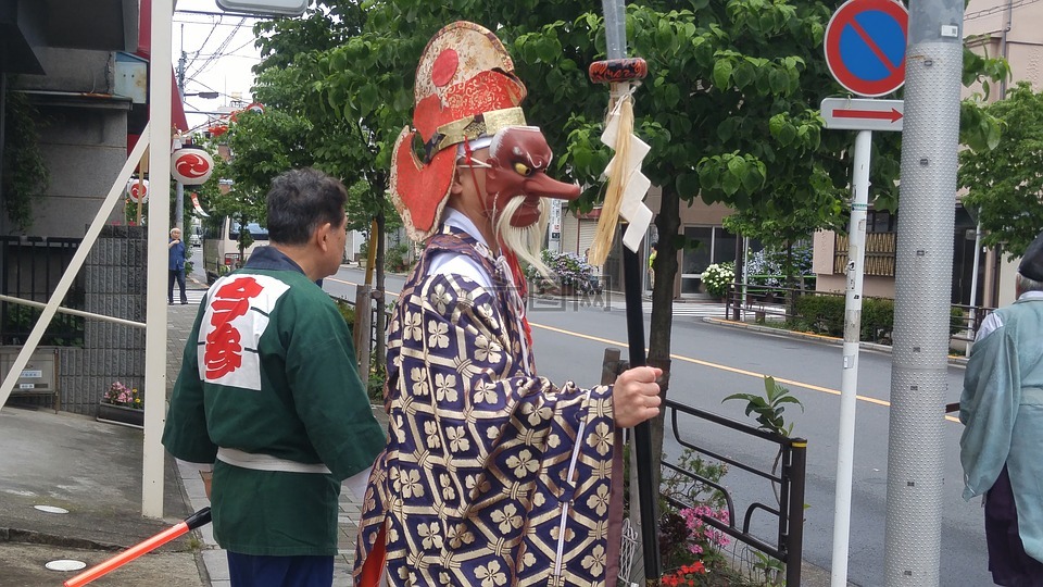 庆典活动,浅草,日本