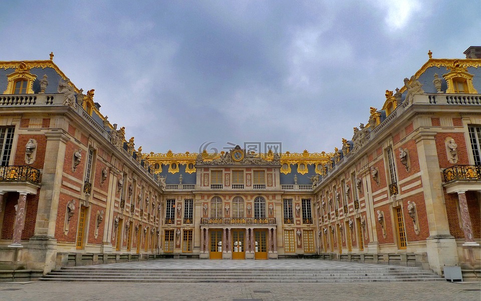 凡尔赛宫,城堡,法国