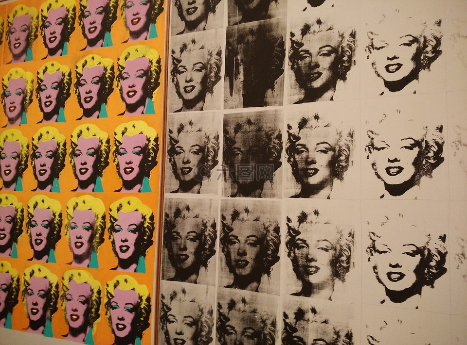 玛丽莲 · 梦露,andy warhol,艺术