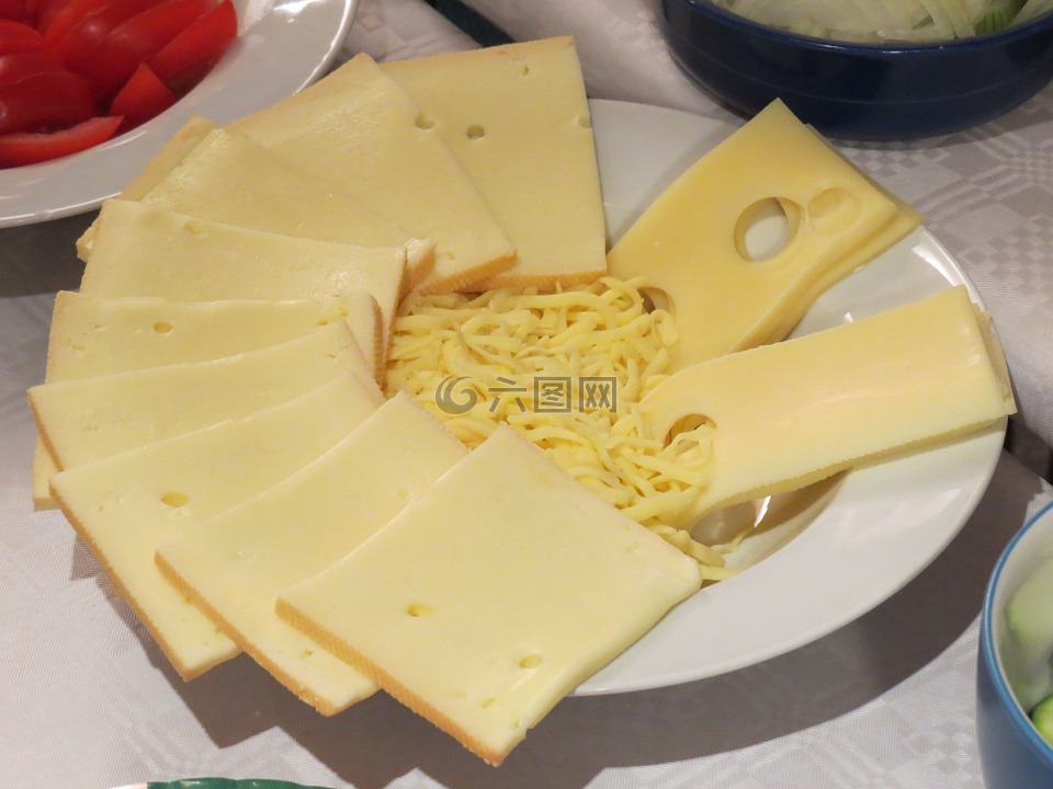 奶酪,碎,光盘