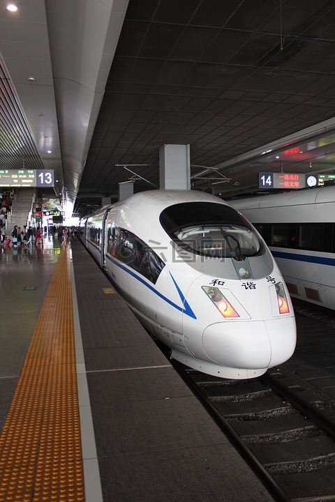 高速,火车,中国