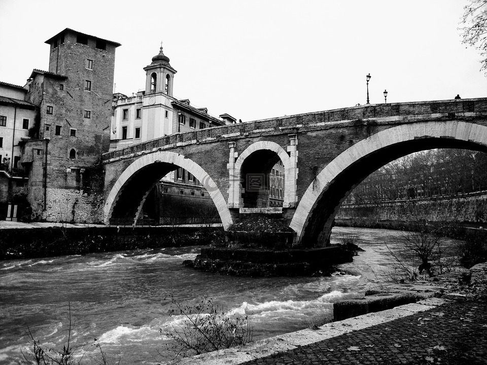 桥,罗马,古罗马