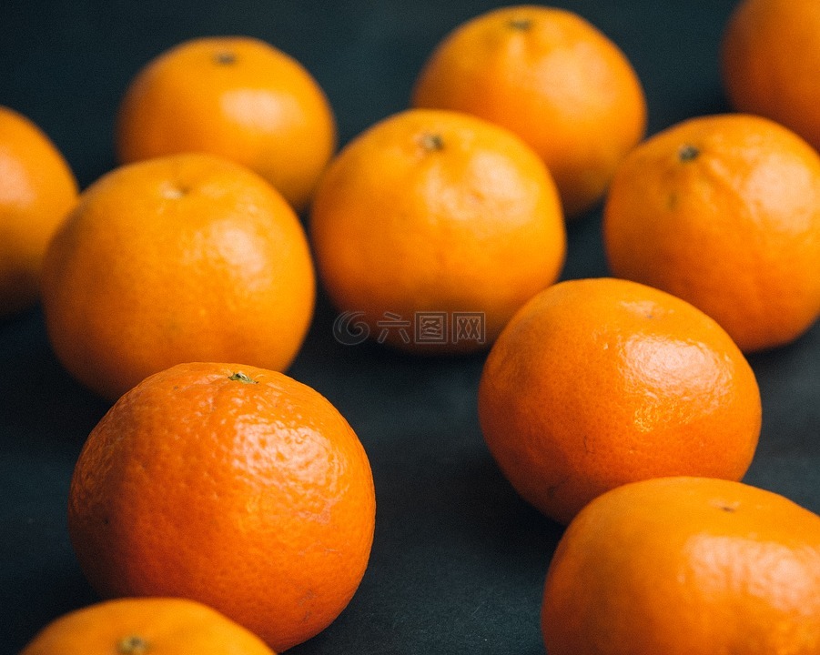 橙色,桔,水果