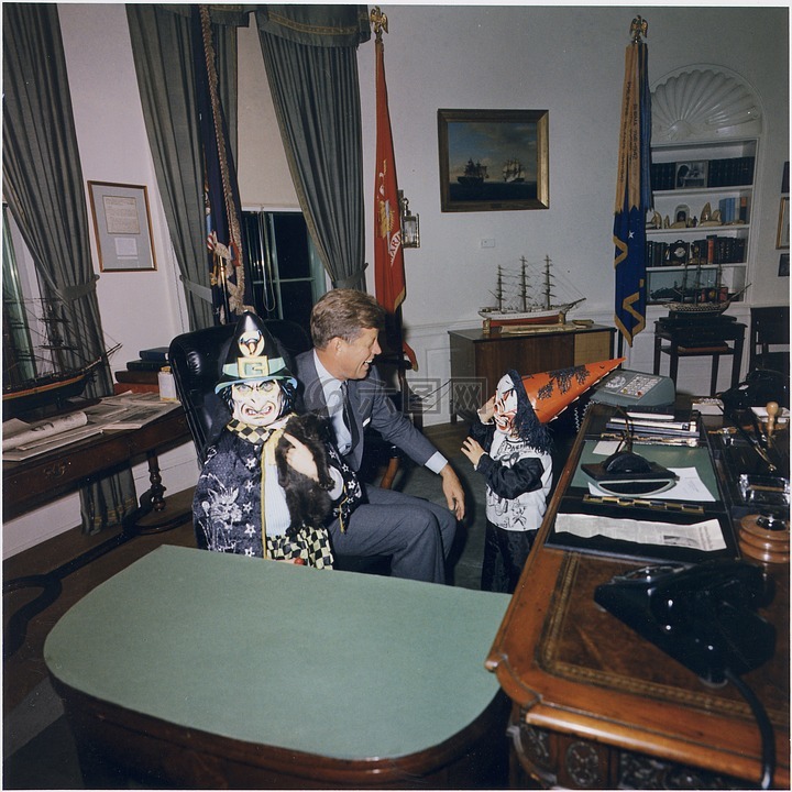 总统约翰 f 肯尼迪,白宫,椭圆形办公室