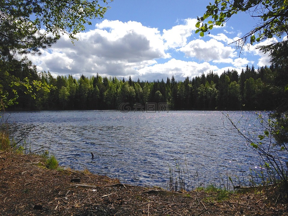 湖,芬兰,芬兰语