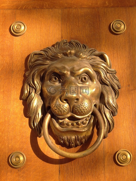 门环,头狮子,门