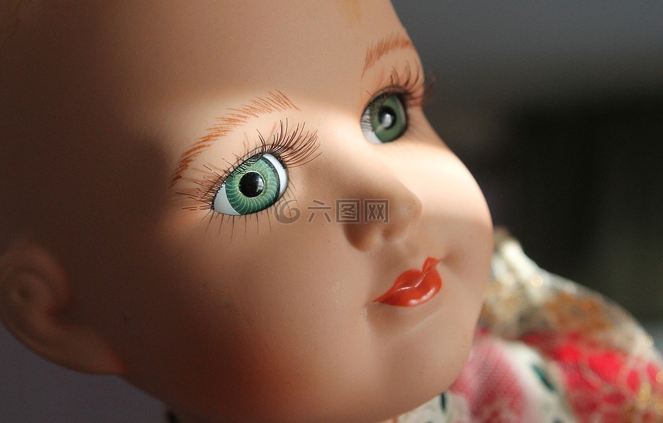 娃娃,婴儿娃娃,眼睛
