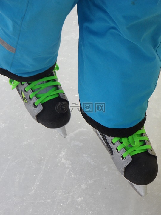 冰鞋,滑冰,溜冰