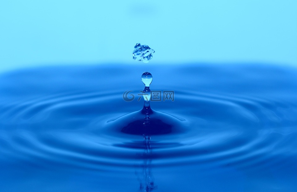 水,蓝色,一种之一