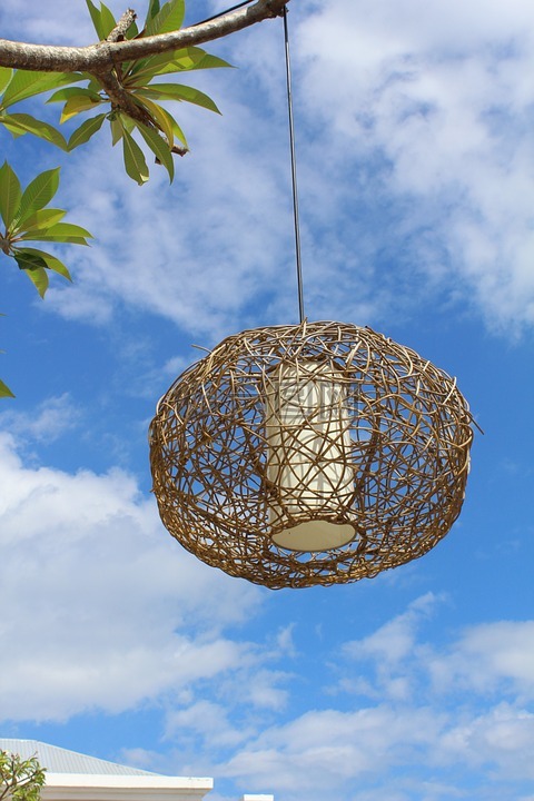 峇厘島,燈籠,天空
