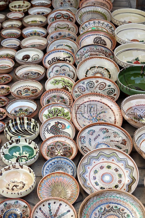 陶瓷,罐,传统