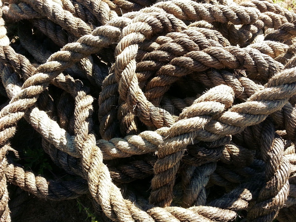 绳,绳索,串