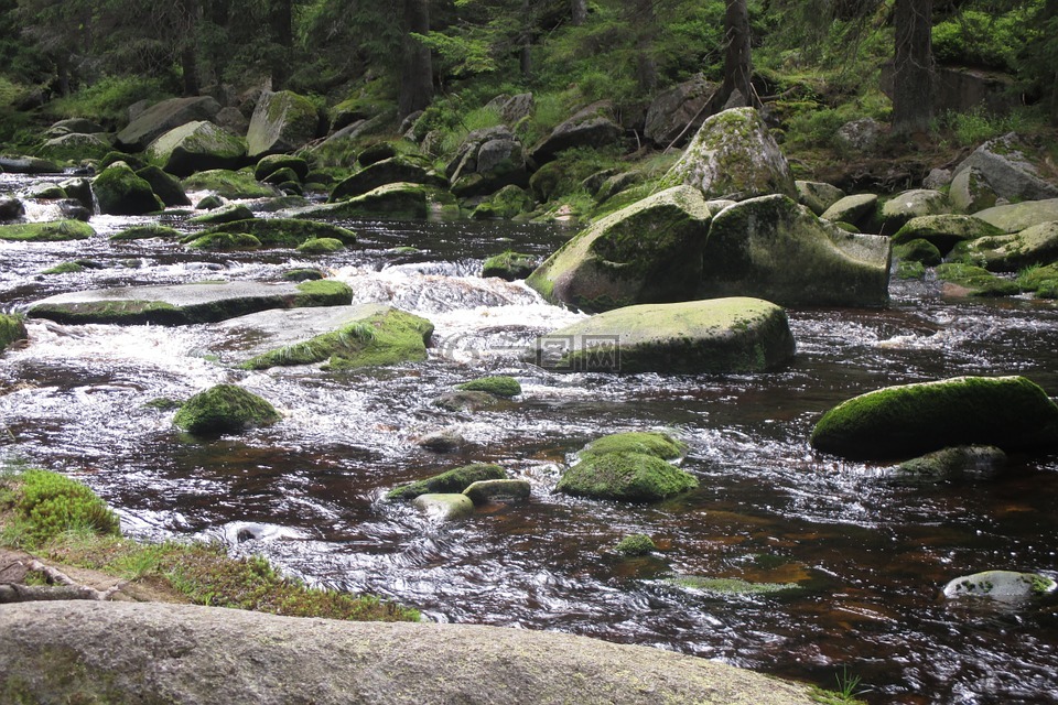 河,舒玛瓦,石头