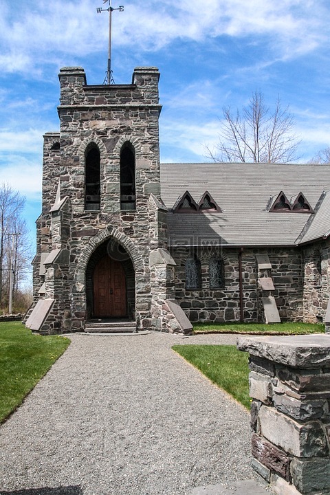 石,结构,教堂