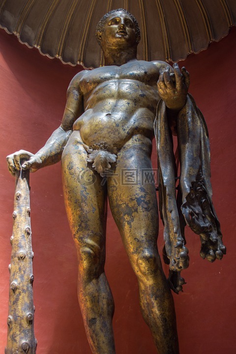 雕像,青铜,梵蒂冈