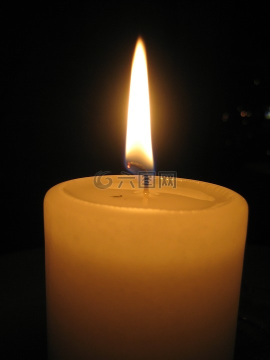 蜡烛烧,心情,蜡烛