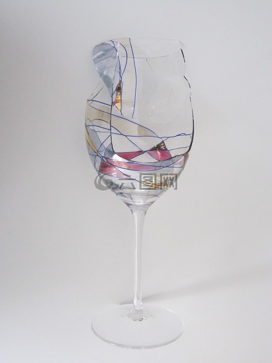 杯,玻璃,葡萄酒