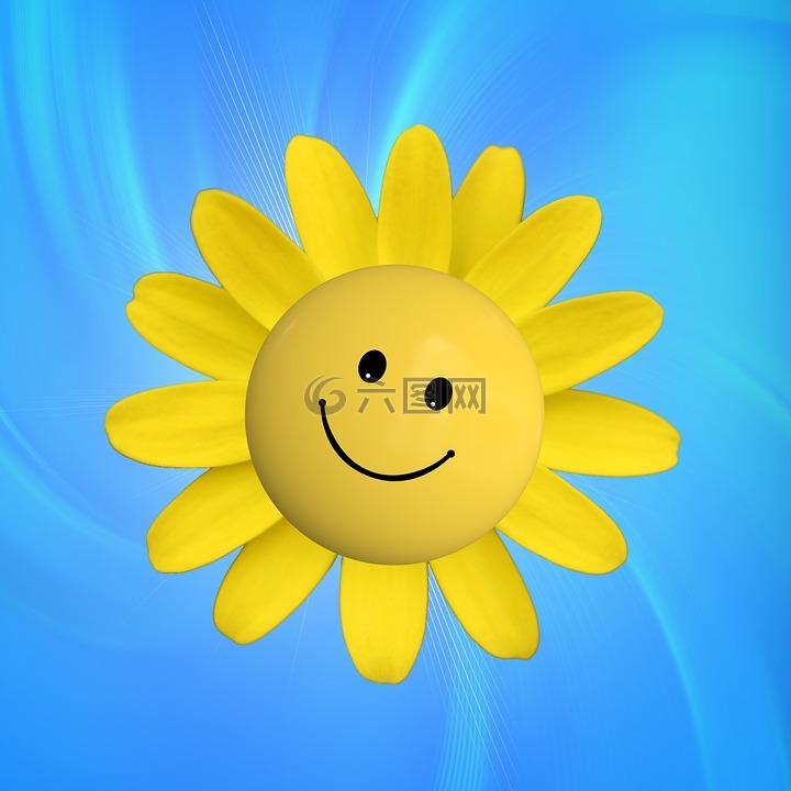 太阳,喜悦,笑脸