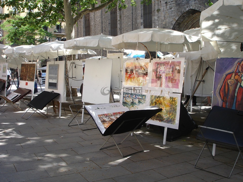 艺术,市场,图像
