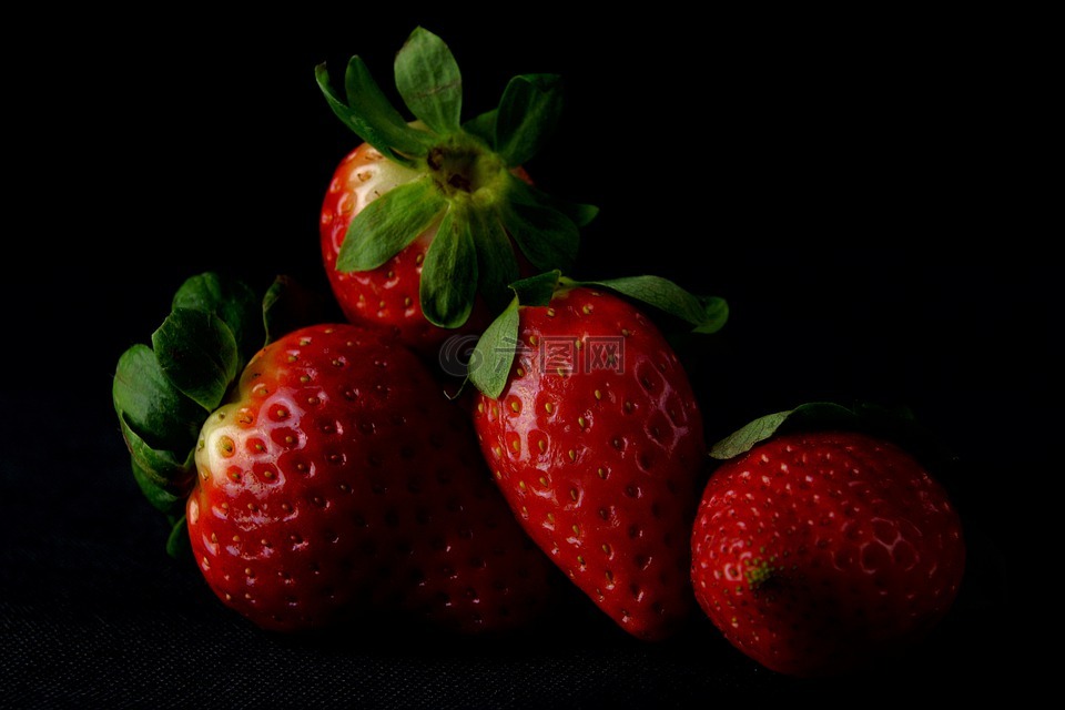 水果,草莓,饮食
