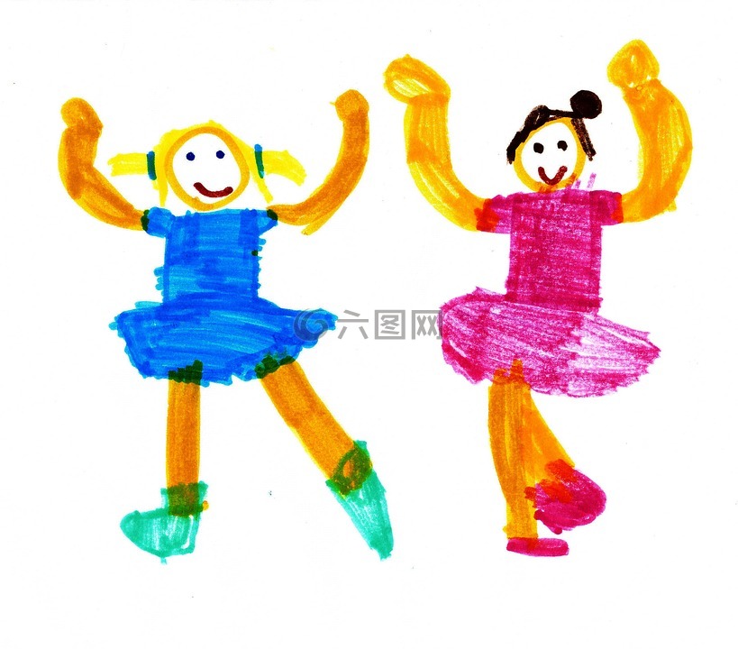 舞蹈,儿童绘画,芭蕾舞团