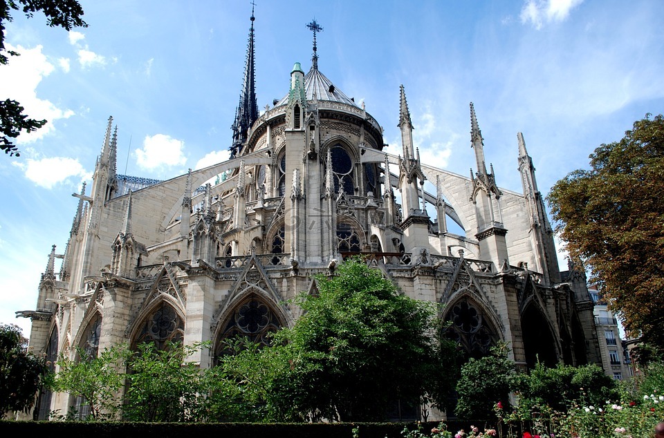大教堂,巴黎,驼背人