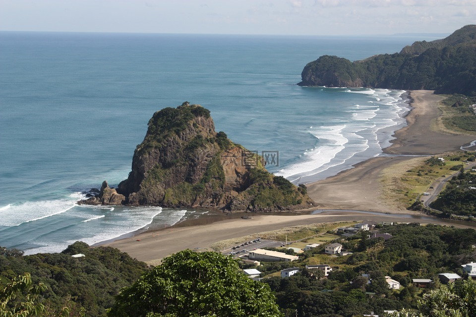 狮子山,piha,奥克兰