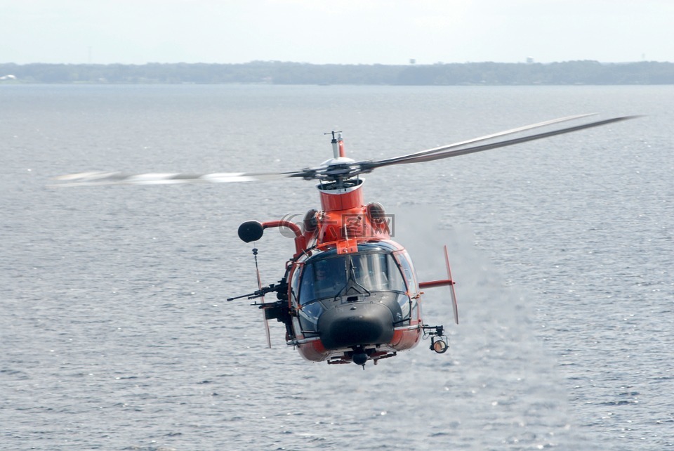 直升机,海岸警卫队,培训