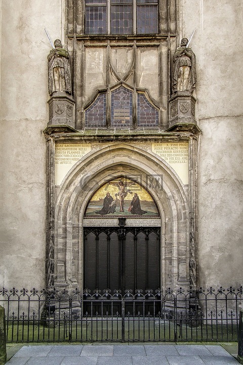· 路德 · 金,维滕贝格,城堡教堂