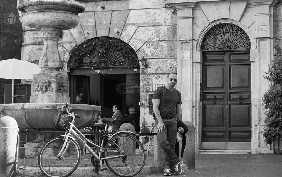 罗马,意大利,街