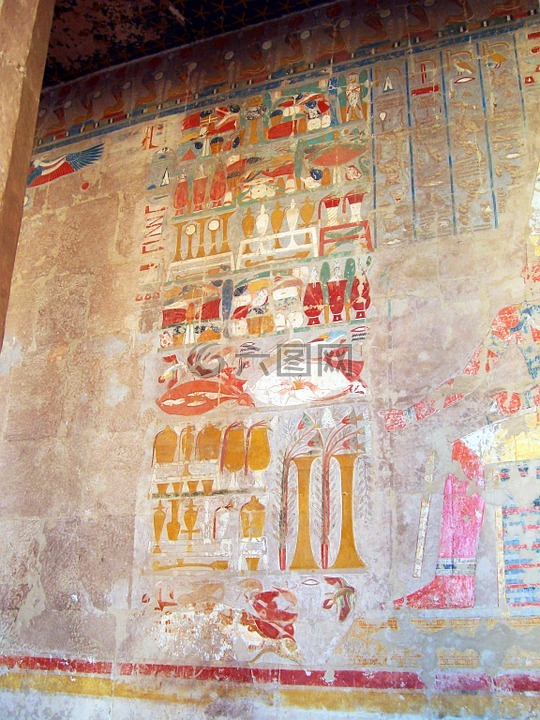 埃及,象形文字,庙