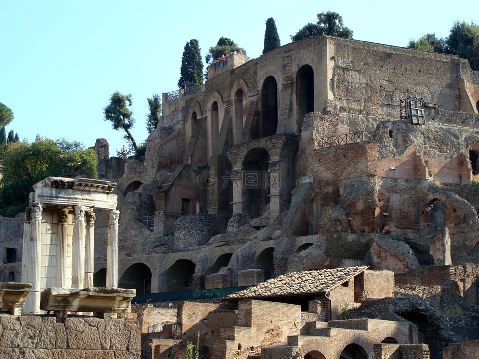 罗马,废墟,古代