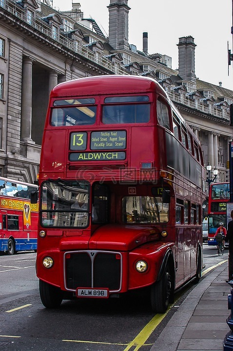 伦敦,英国,巴士