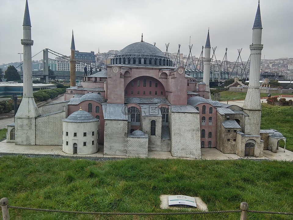 圣索菲亚大教堂,伊斯坦布尔,清真寺