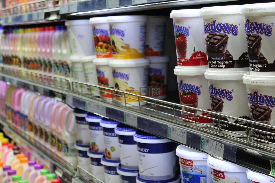 酸奶,乳制品,冰箱