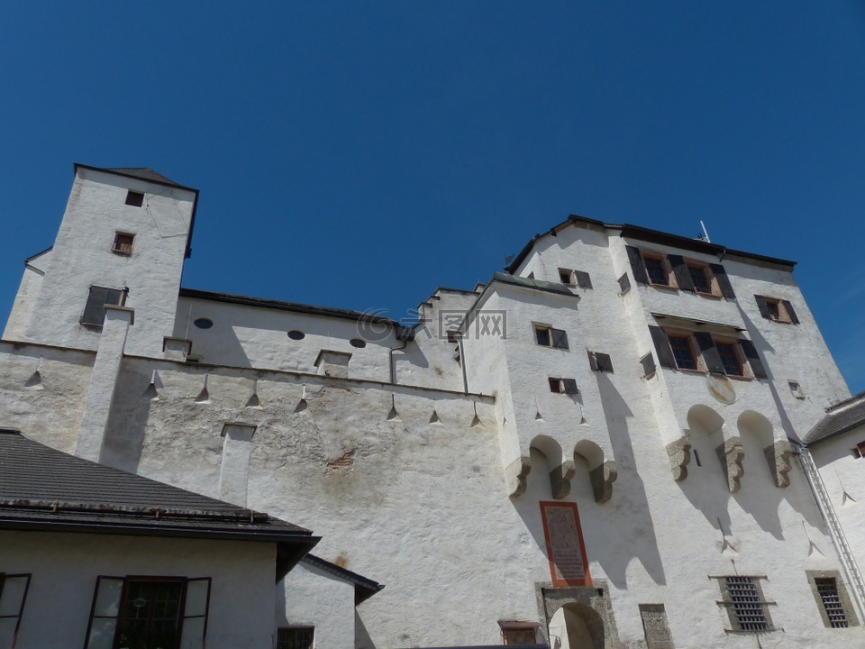 萨尔茨堡要塞,城堡,堡垒