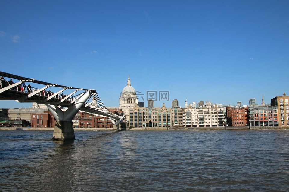 伦敦,千年,桥