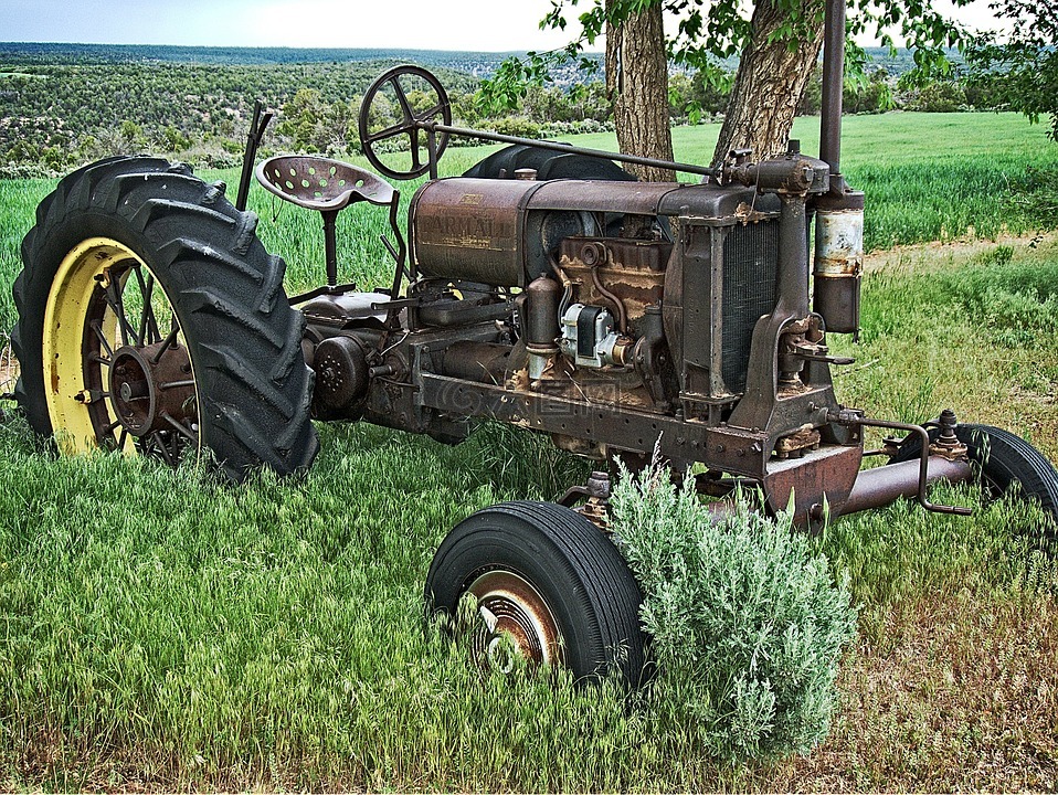 拖拉机,收藏farmall,农场