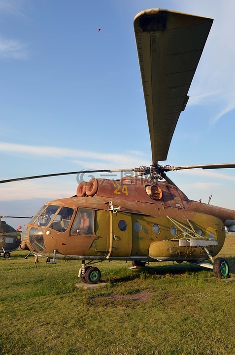 mi-8,直升机,字段