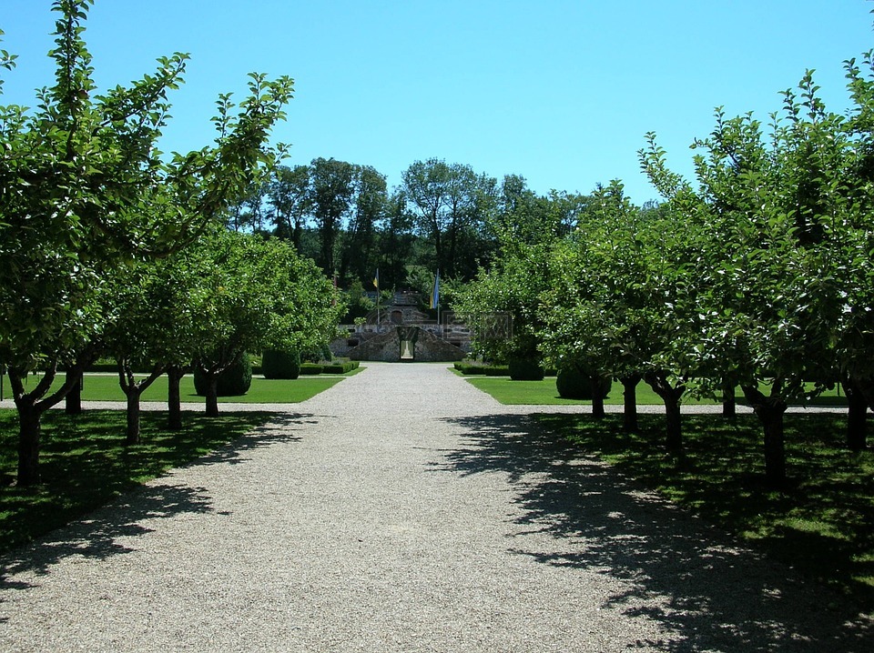 花园,schalaburg,城堡花园