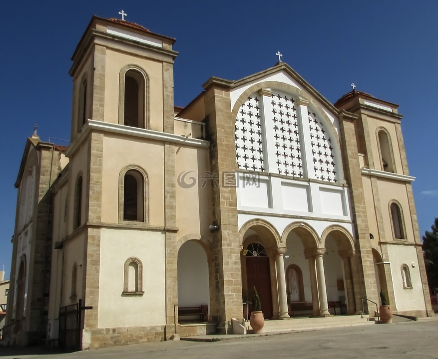 塞浦路斯,avgorou,大教堂