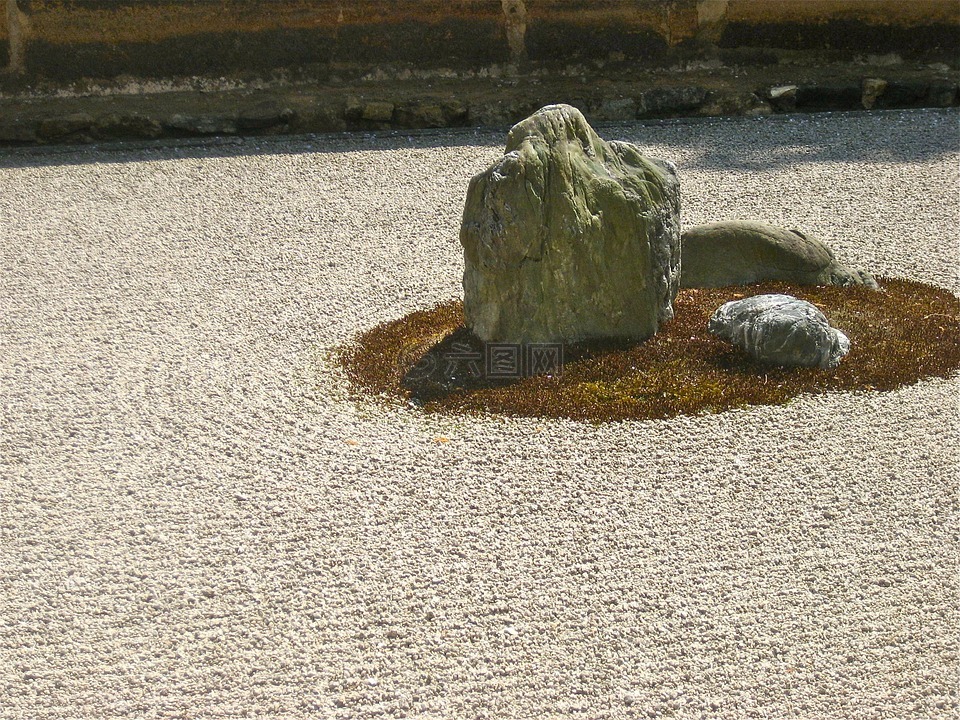 禅宗,石园,日本