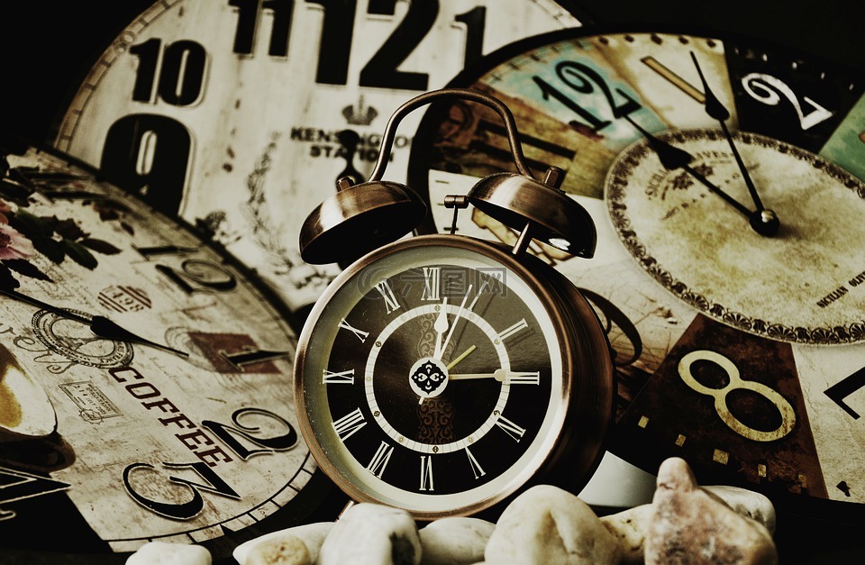 时间,旧,手表