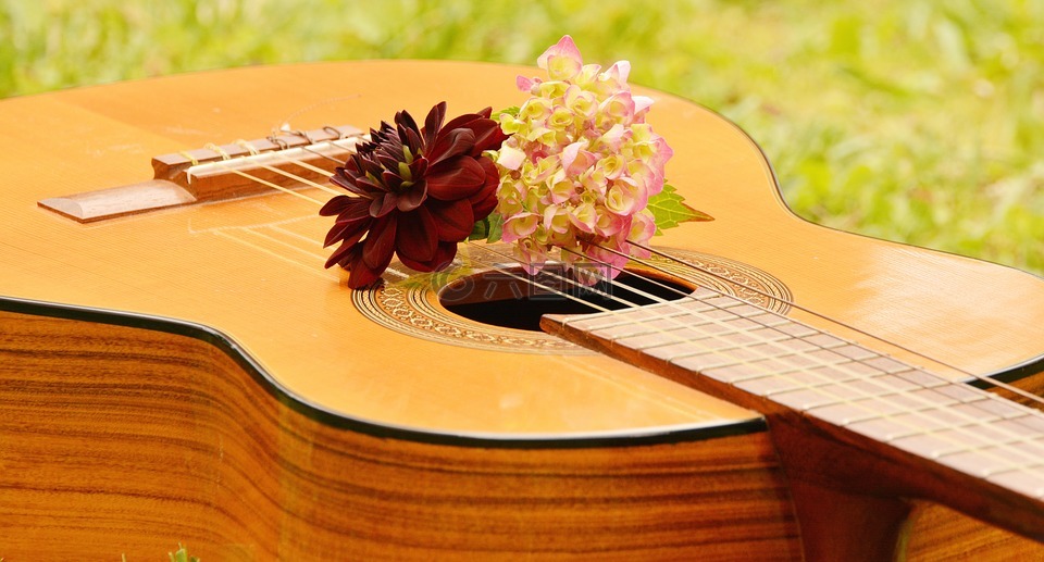 吉他,乐器,音乐