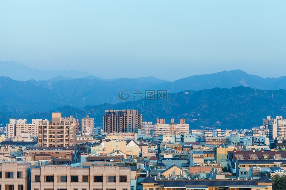 风景,蓝天,台湾