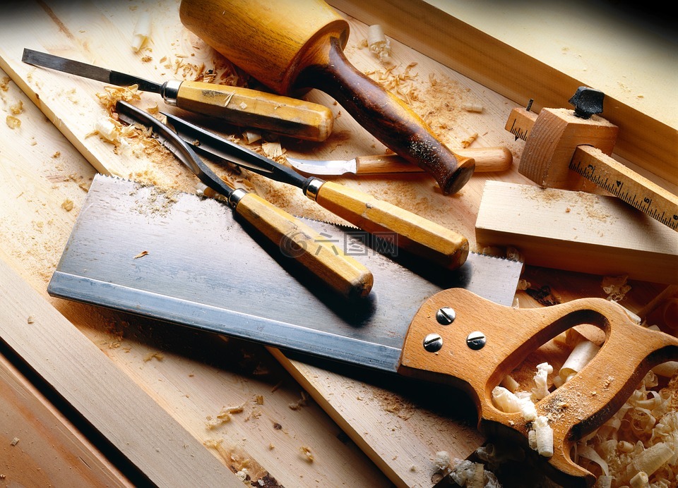 工具,木匠,木材