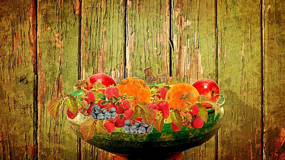水果,水果碗,静物